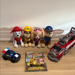 Paw Patrol Plush Toy Bundle